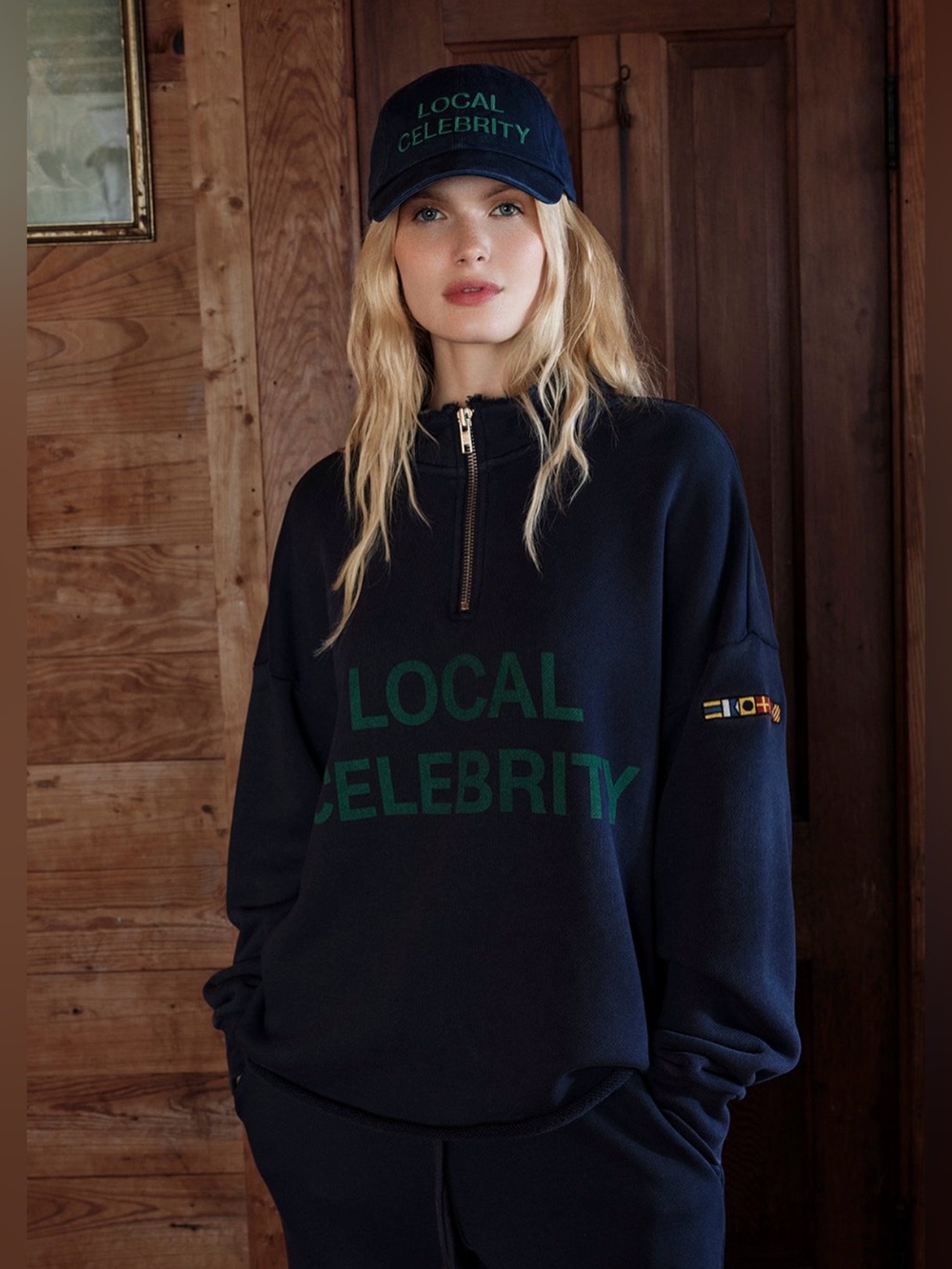Dairy Boy M/L Local Celebrity Half Zip Sweatshirt. 💚⚡️